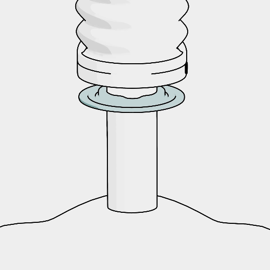 VaxAid Ring Animated Line Art