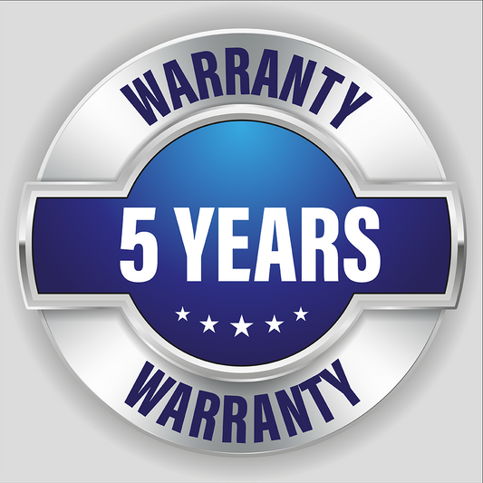 VaxAid 5 Year Warranty