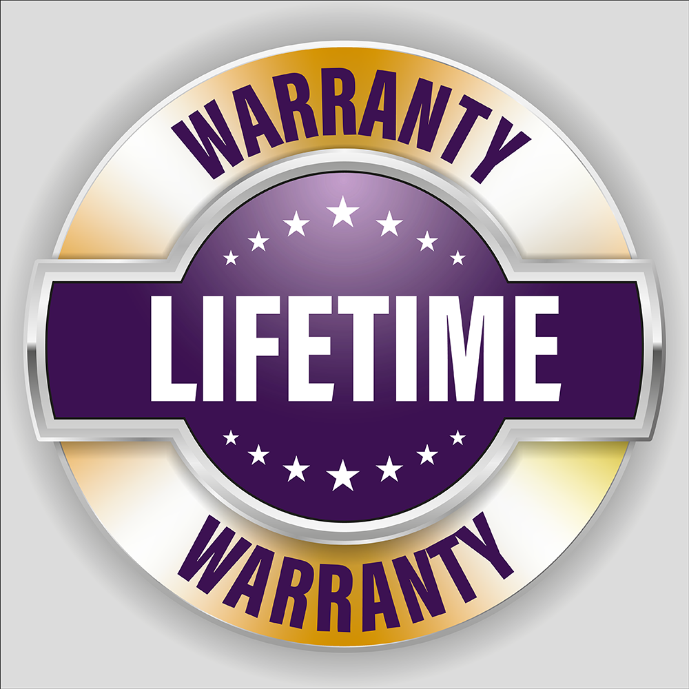 Lifetime Warranty